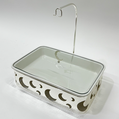 سخان طعام بورسلين بسعة 3 لتر