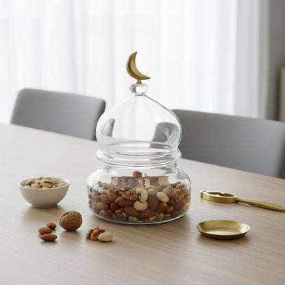 جرة زجاجية قمرية