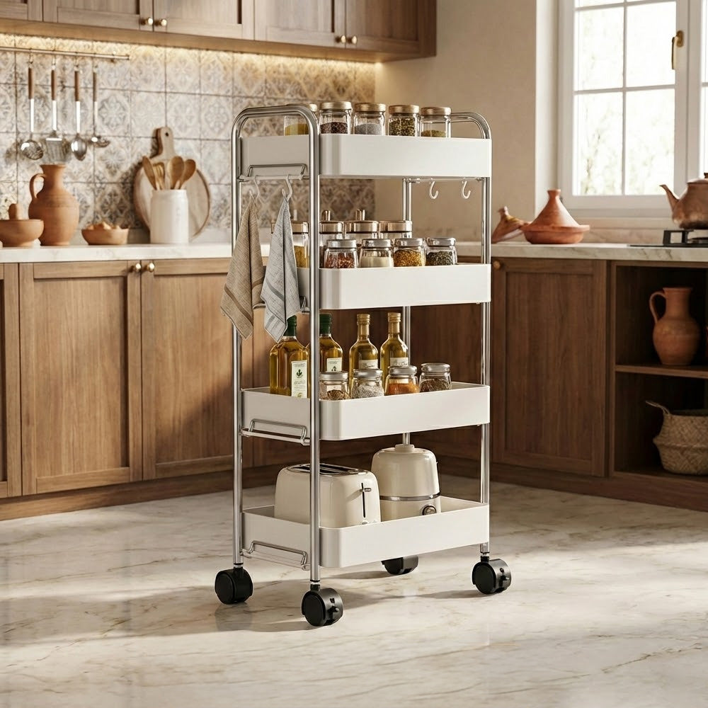 سلة تخزين من 4 طبقات