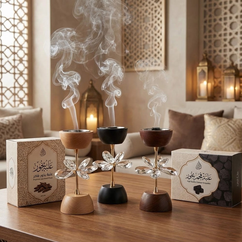 مبخر زهرة كريستال Alkuwaity Al Awal الكويتي الأول