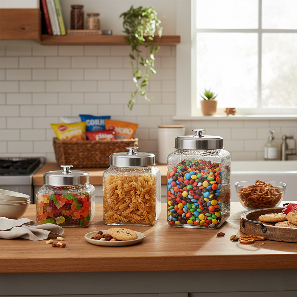 طقم برطمانات للتخزين