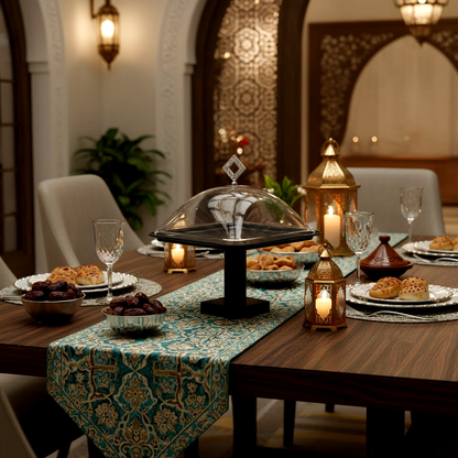 طبق تقديم كيك بغطاء صغير Diva Lady