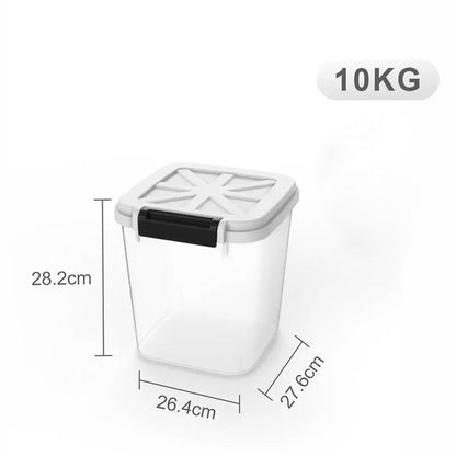 حاوية محكمة الإغلاق لتخزين الأرز والحبوب