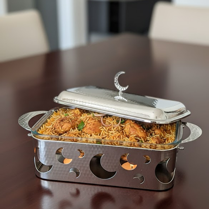 سخان تقديم طعام مع صينية بايركس 2.5 لتر