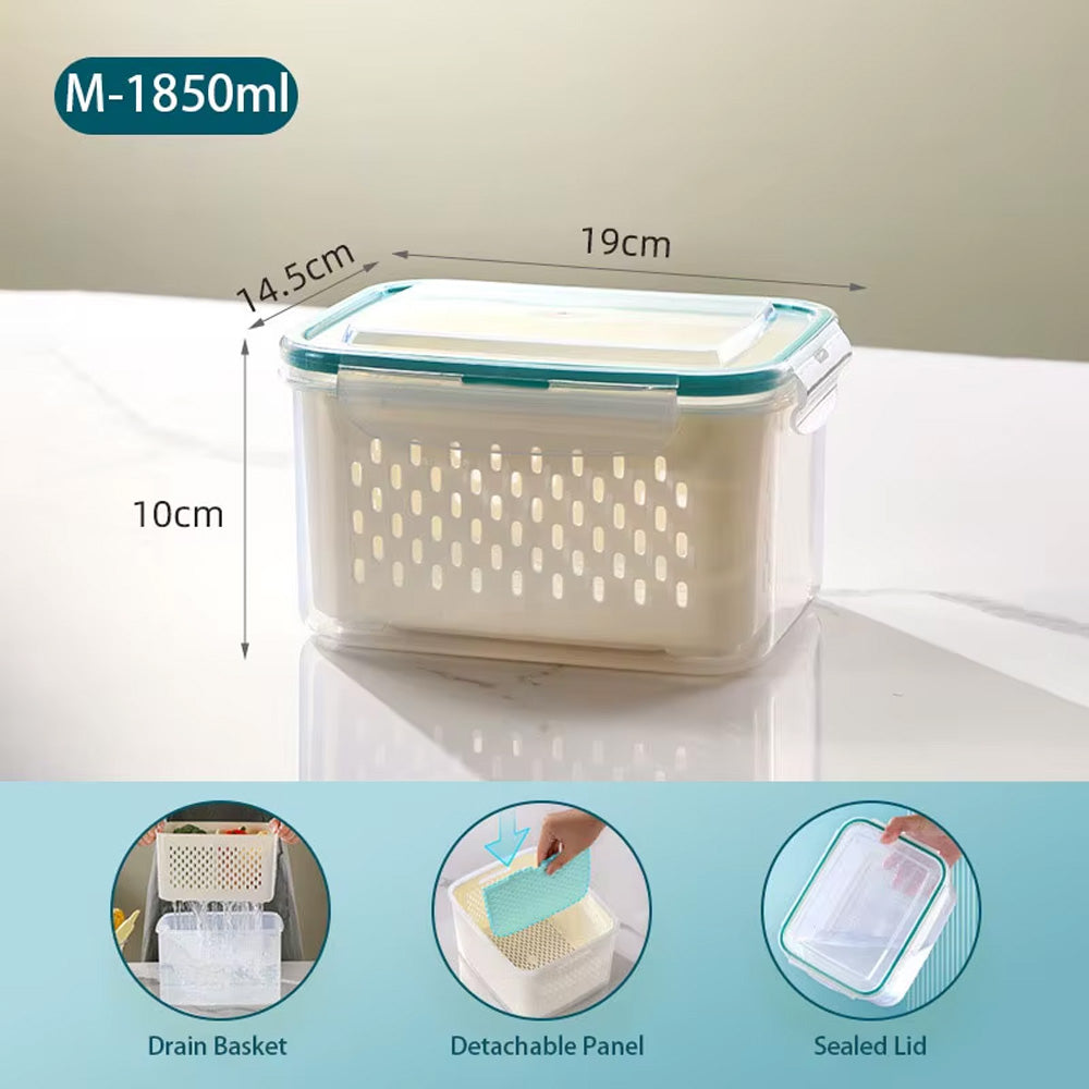 حافظة تخزين سلة تصريف محكمة الغلق