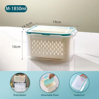 حافظة تخزين سلة تصريف محكمة الغلق