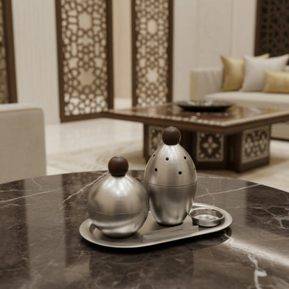 مجموعة مبخرة معدنية (5قطع) Diva Lady