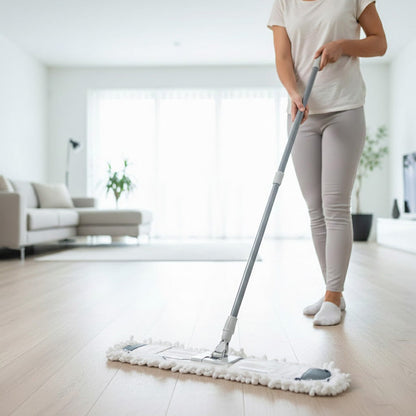 ممسحة مضفرة قابلة للسحب