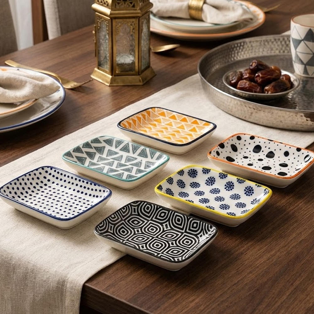 طقم أطباق صوص سيراميك