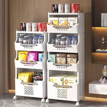 عربة تنظيم تخزين متعددة الطبقات