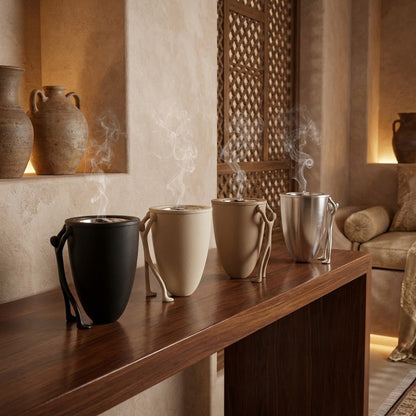 مبخرة بخور حديثة من الفولاذ Diva Lady