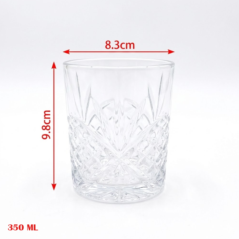 طقم اكواب زجاجية 6 قطع Danny Home