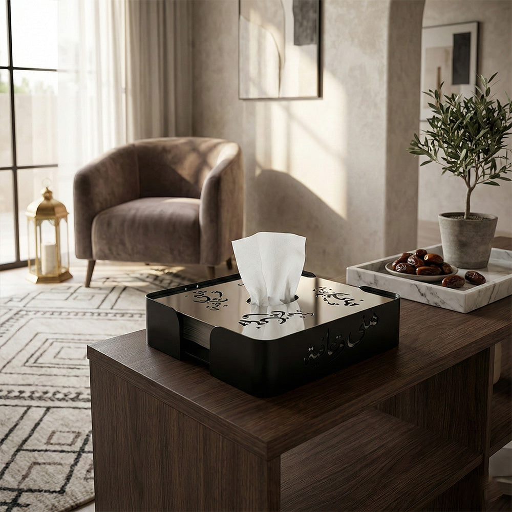 علبة كلينكس (هني وعافية) تصميم أنيق ولمسة فاخرة Alkuwaity Al Awal الكويتي الأول