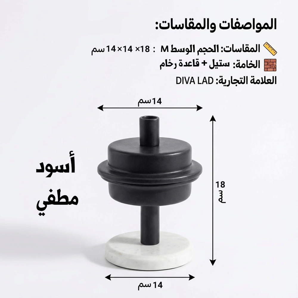 تمرية فاخرة بقاعدة رخامية