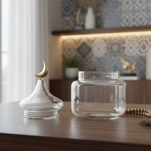 جرة زجاج القمر