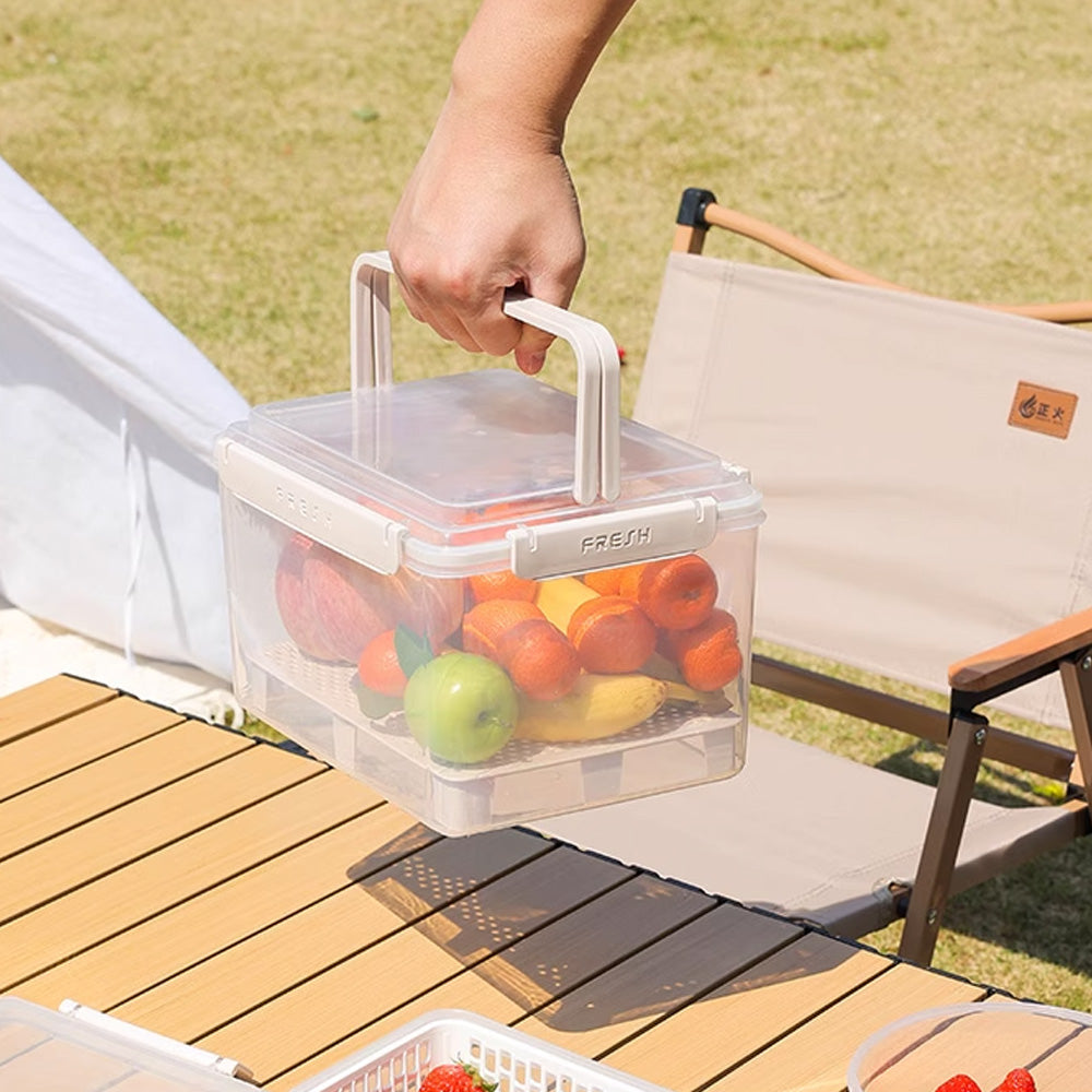 صندوق حفظ الطعام الطازج سعة 3.8 لتر