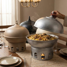 سخان طعام على شكل قبة سعة 7 لترات مع غطاء