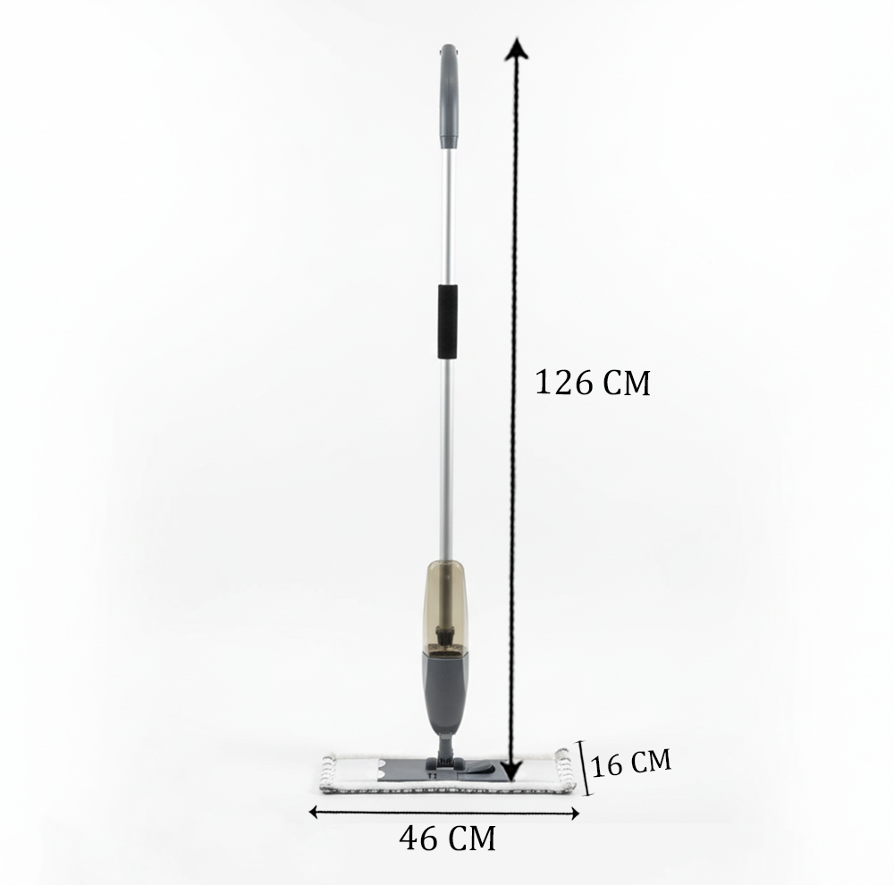 ممسحة أرضيات رشاش بمقبض
