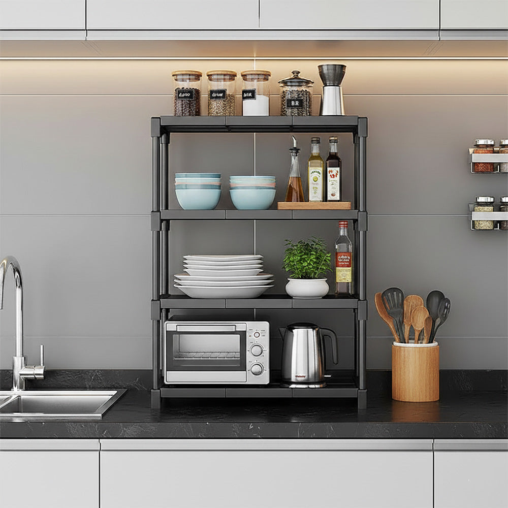 رف منظم لمطبخ راقي