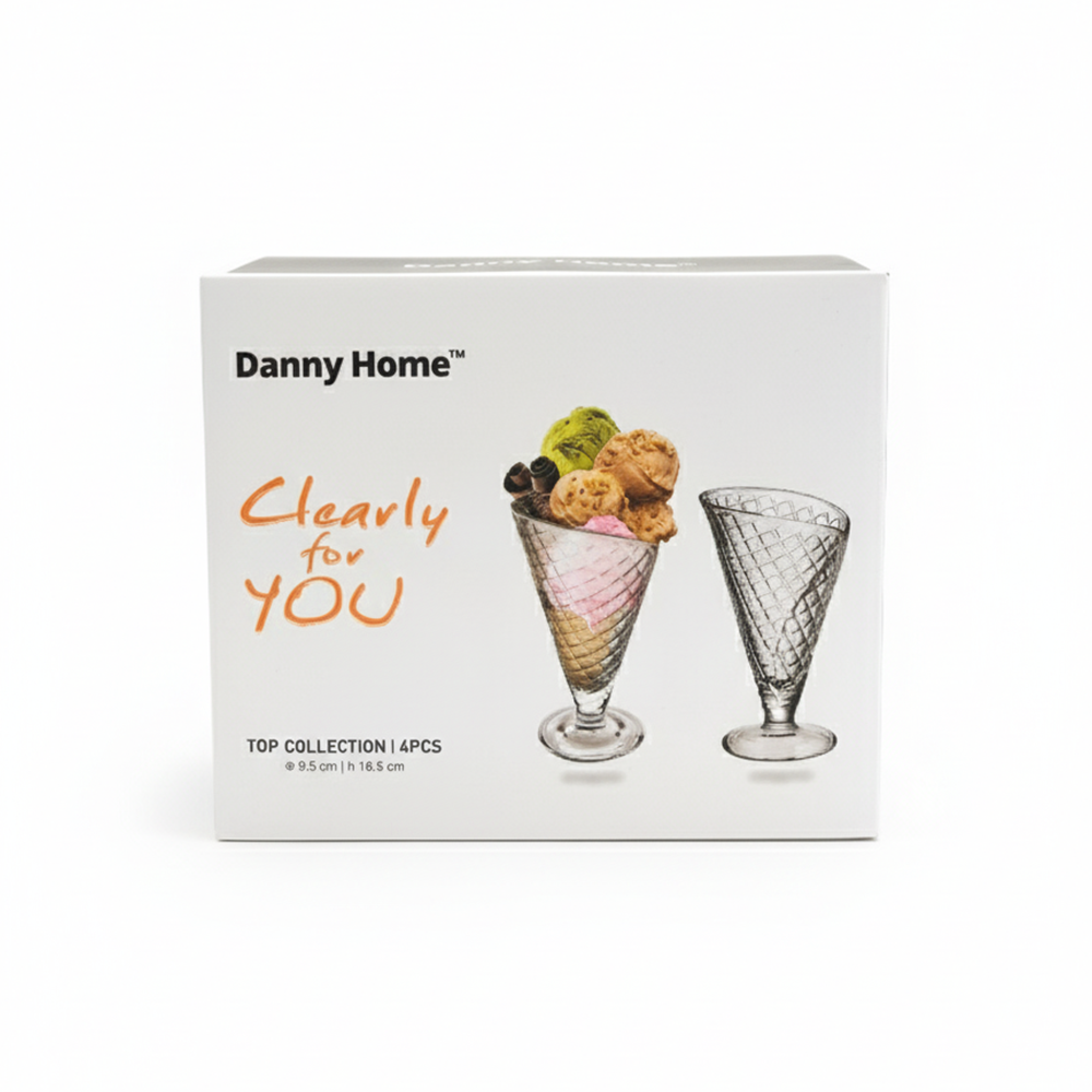 طقم كاسات  للحلوى والآيس كريم Danny Home