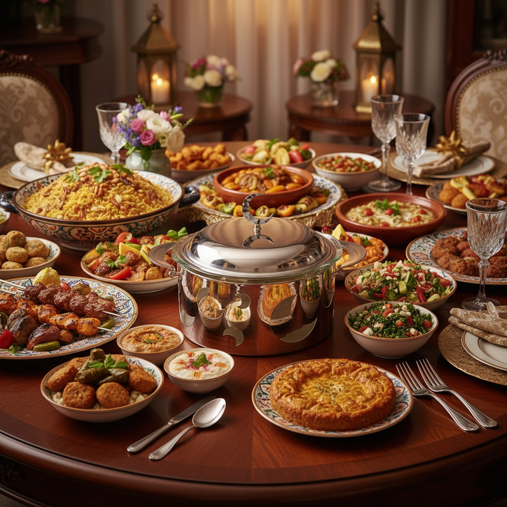 سخان طعام فاخر بتصميم الهلال 2لتر