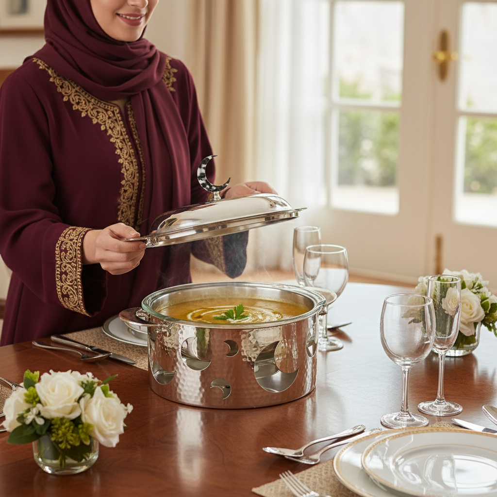 سخان طعام فاخر بتصميم الهلال 2لتر