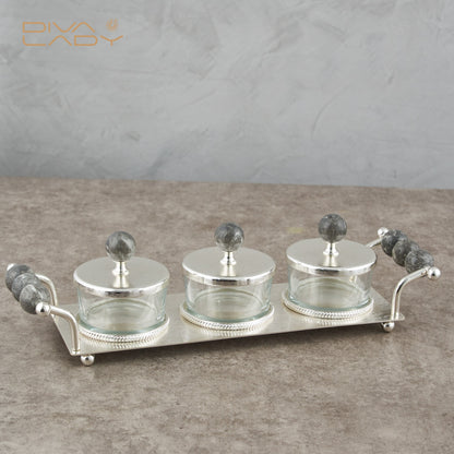 طقم بوادى تقديم مع صينية