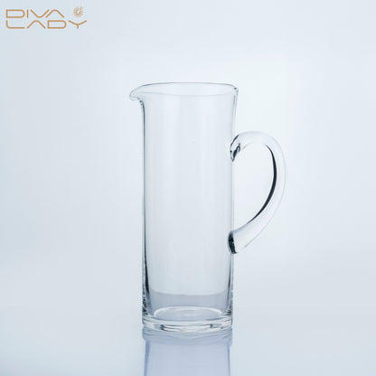 ابريق زجاج شفاف