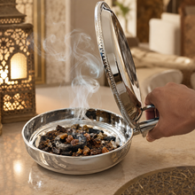 وعاء متعدد الأغراض مزود بغطاء ومقبض - وسط