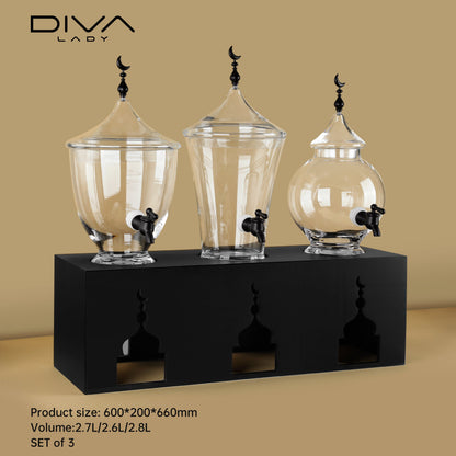 موزع مشروبات ثلاثي فاخر