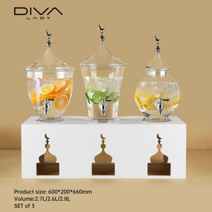 موزع مشروبات ثلاثي فاخر