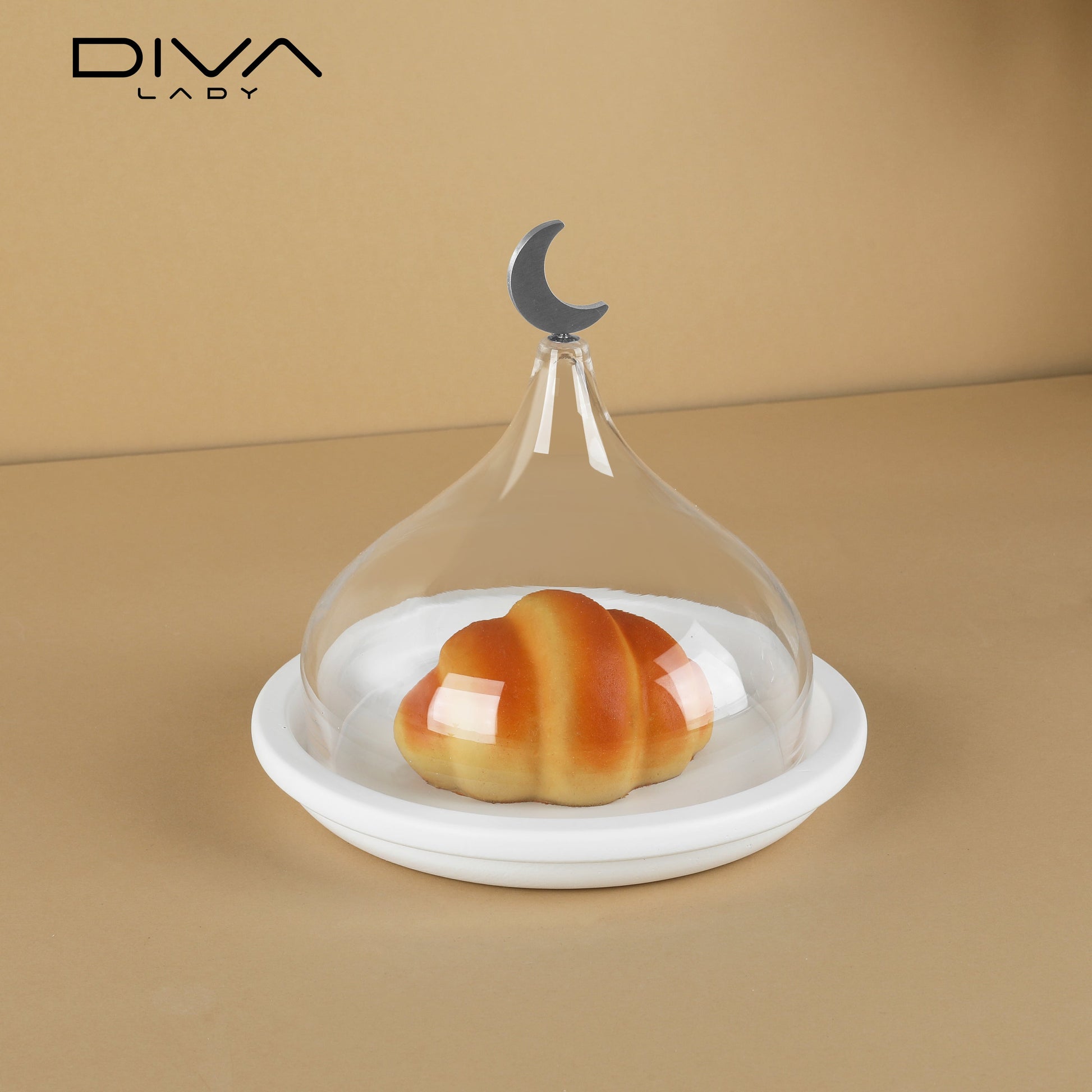 حامل كيك بغطاء فاخر Diva Lady