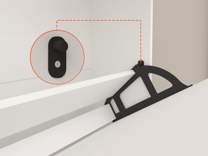 خزانة أحذية كبيرة  مع مرآة