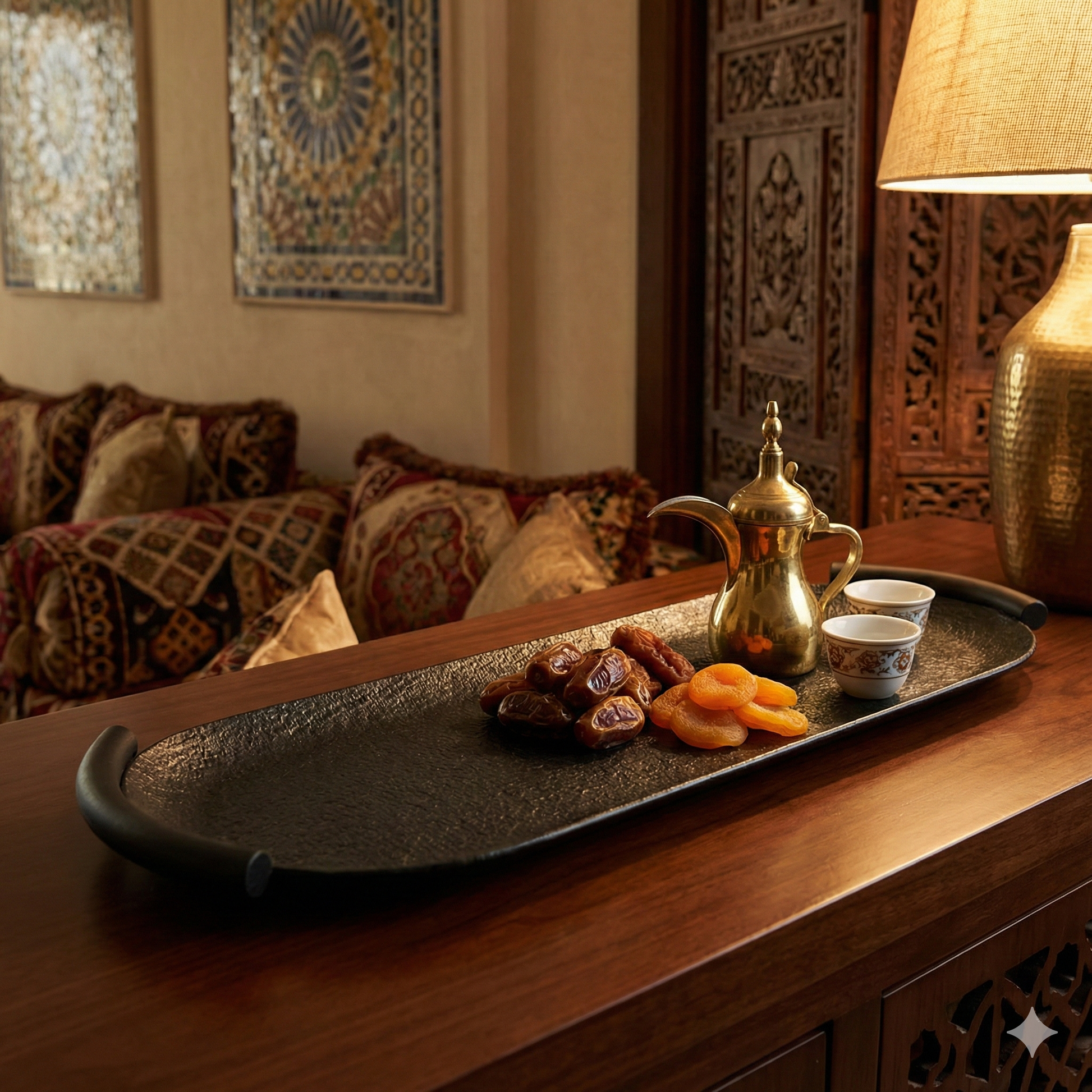 صينية تقديم-كبير Diva Lady