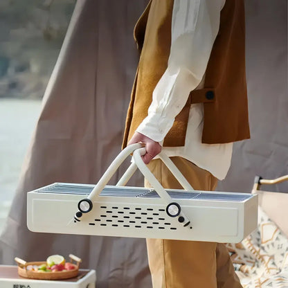 شواية فحم محمولة قابلة للطي