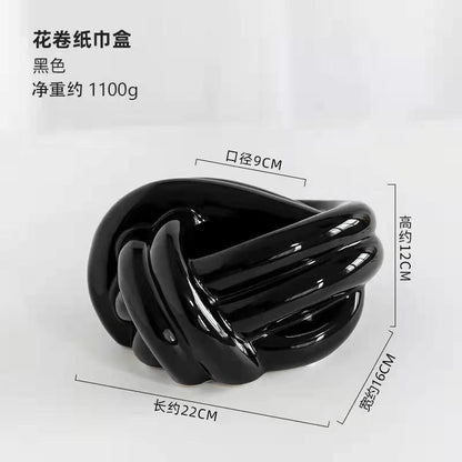 علبة محارم بورسلان