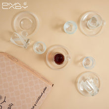 طقم استكانه وفناجين قهوة ابيض - 18 حبة