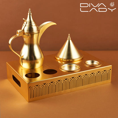 مجموعه دلة مع تمرية