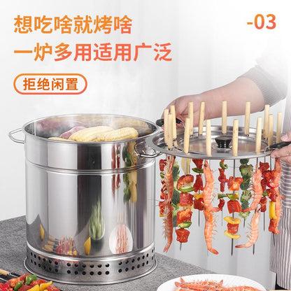 شواية محمولةمع  ٣٠ سيخ (عرض)