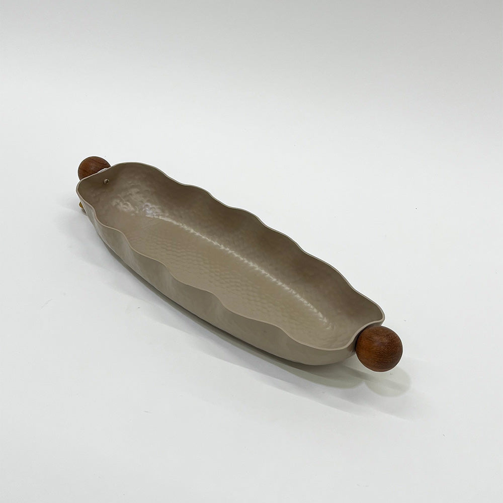 صينية تقديم بيضاوية صغيرة