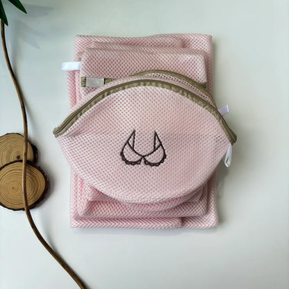 مجموعة حقائب غسيل شبكية