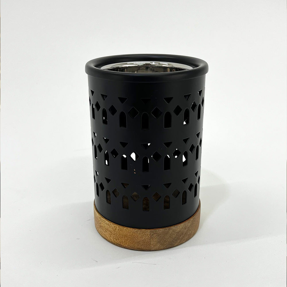 مبخر معدني بقاعدة خشبية Alkuwaity Al Awal الكويتي الأول