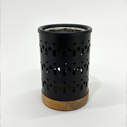 مبخر معدني بقاعدة خشبية Alkuwaity Al Awal الكويتي الأول