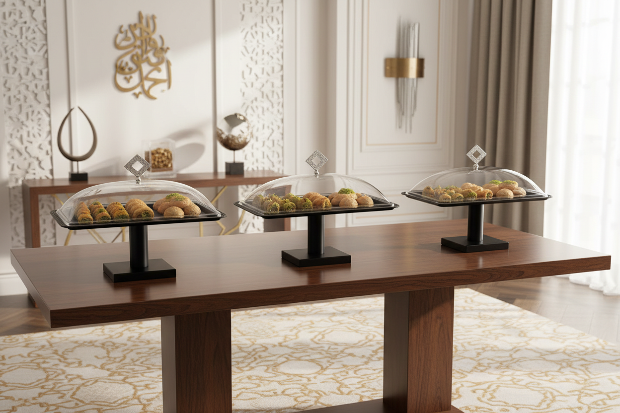 ماعون تقديم حلويات Alkuwaity Al Awal الكويتي الأول