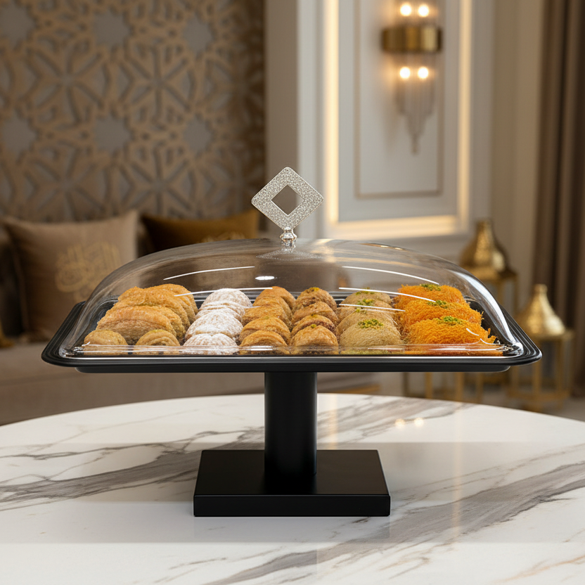 ماعون تقديم حلويات Alkuwaity Al Awal الكويتي الأول