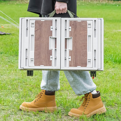 عربة وصندوق تخزين محمولة