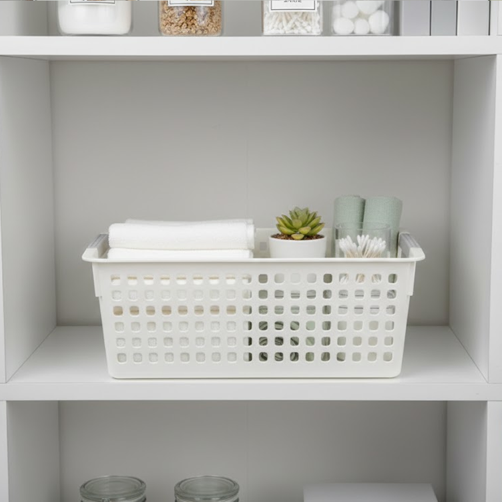 سلة تخزين منزلية متعددة الاستخدامات