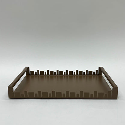 صينية تقديم معدنية