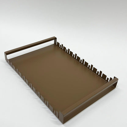 صينية تقديم معدنية