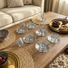 طقم استكانة وفنجان 18قطعة Diva Lady